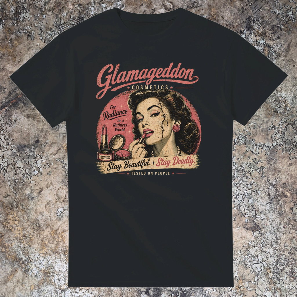 Glamageddon Cosmetics T-Shirt (Dark Variant)