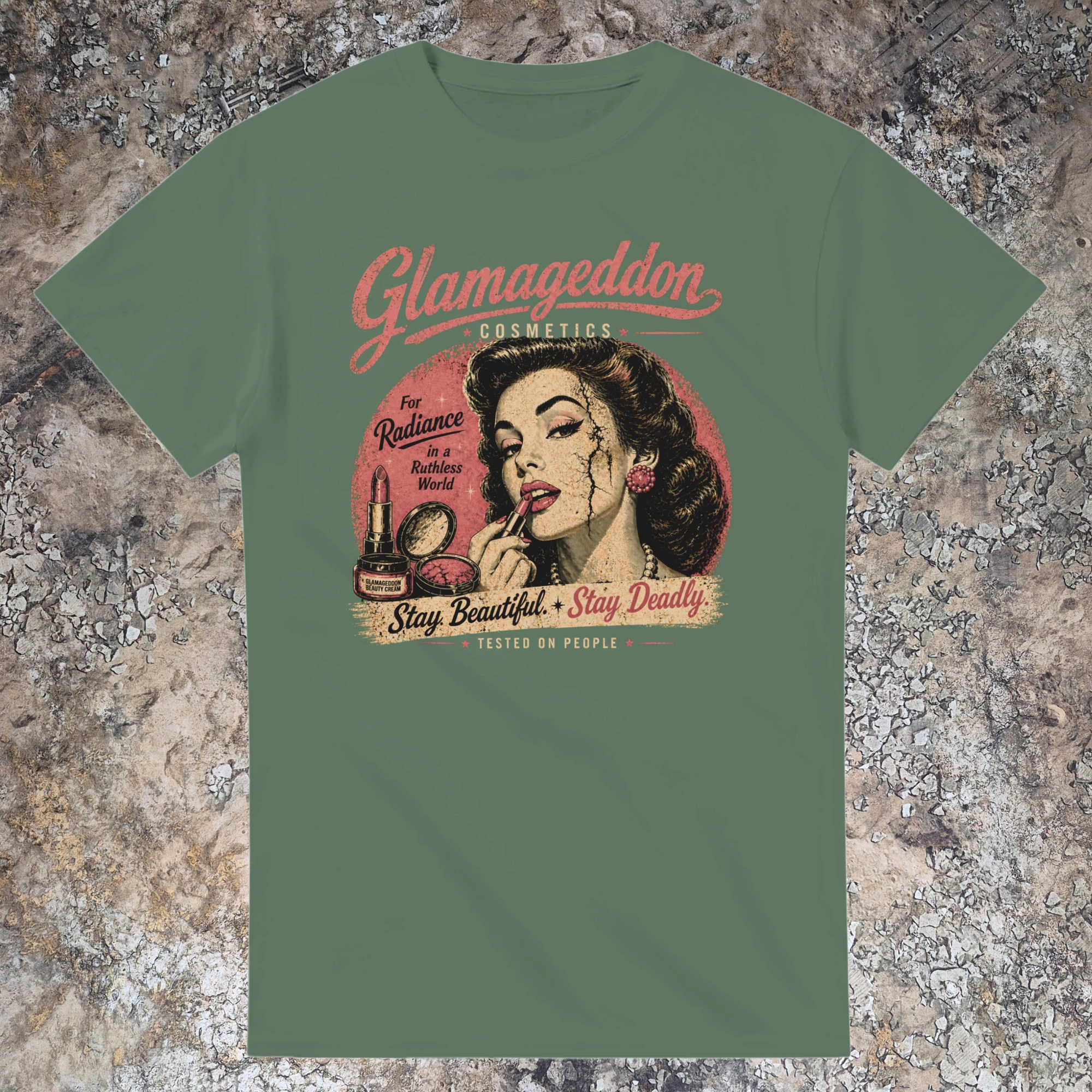 Glamageddon Cosmetics T-Shirt (Dark Variant)
